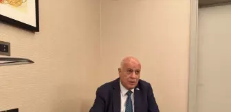 Filistin Futbol Federasyonu ve Olimpik Komitesi Başkanı Cibril Er-Racub, AA'ya konuştu Açıklaması