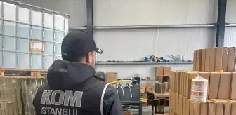 İstanbul'da Kaçak İçki Operasyonunda 3 Tutuklama