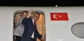 KKTC Cumhurbaşkanı Erhürman, ilk resmi ziyaretini Türkiye'ye yapmak üzere Ada'dan ayrıldı