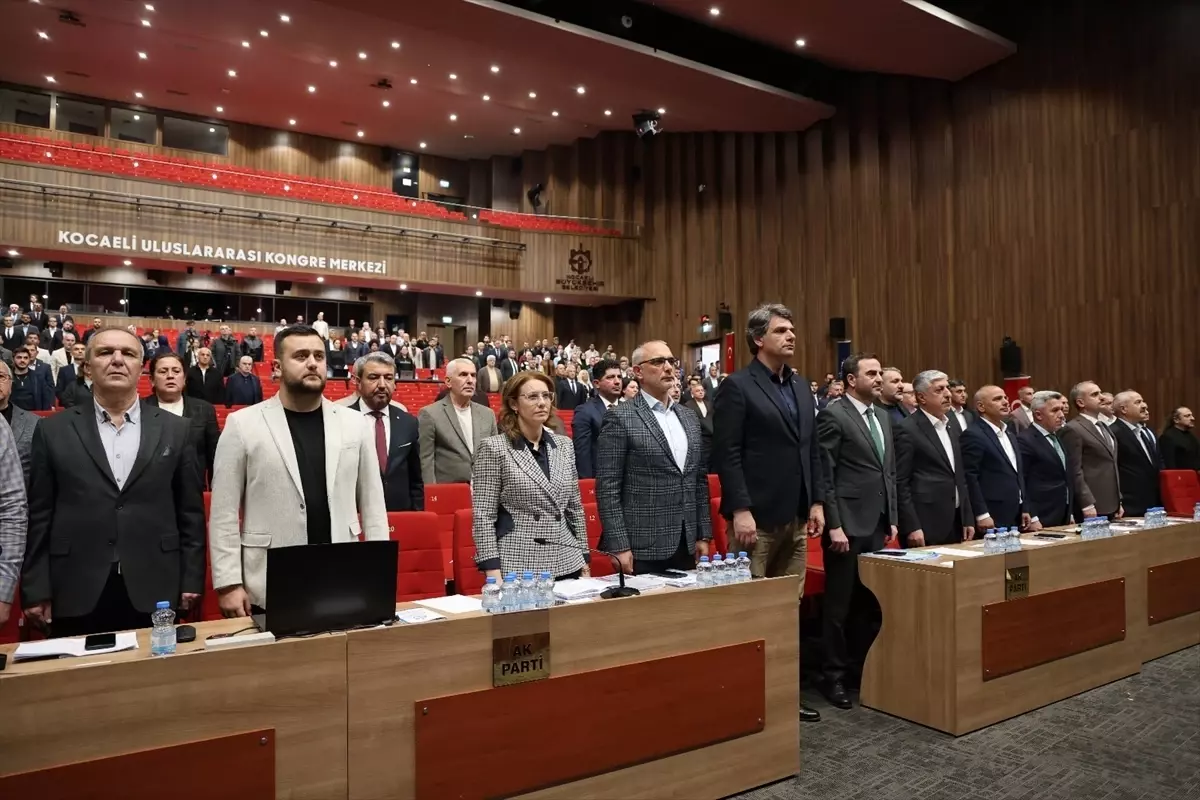 Kocaeli Büyükşehir Belediyesi kasım ayı olağan meclis toplantısı yapıldı