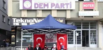 Muş'ta PKK tarafından kaçırılan çocuklar için ailelerin eylemi devam ediyor
