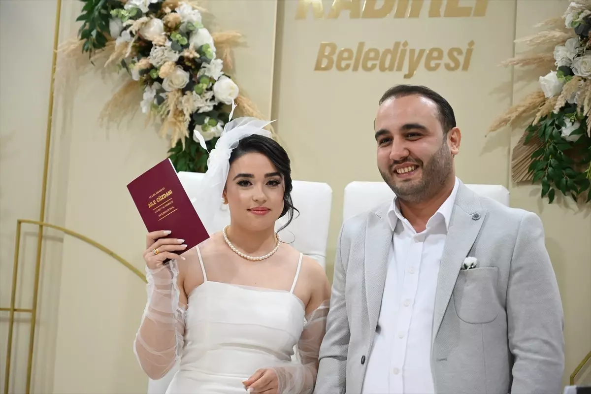 Kadirli'de 11.11.2025 Tarihinde Evlenecek Çiftlerin Nikahları Kıyıldı