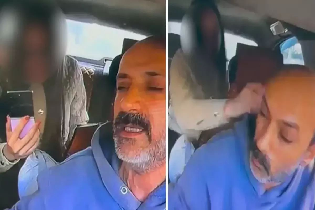 Taksi şoförü ücret tartışması yaşadığı kadın yolcu tarafından darbedildi