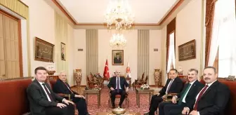 TBMM Başkanı Numan Kurtulmuş, Aksaray Heyetini Kabul Etti