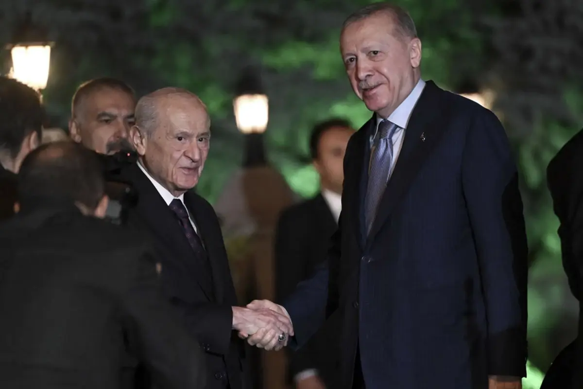 Erdoğan ile Bahçeli görüşme gerçekleştirdi