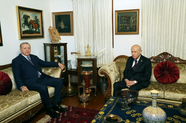 Meeting held between Erdoğan and Bahçeli