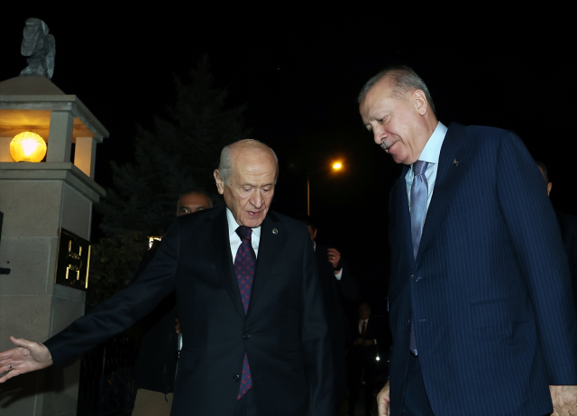 Meeting held between Erdoğan and Bahçeli