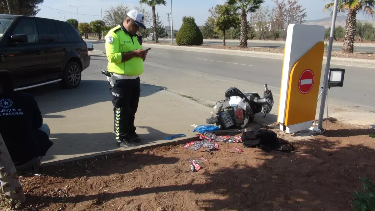 Kilis'te Otomobil ve Motosiklet Çarpıştı: 1 Ağır Yaralı