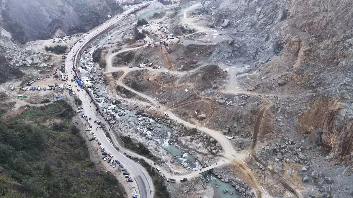 Rize'de Taş Ocağı Spor Turizmine Kazandırılıyor