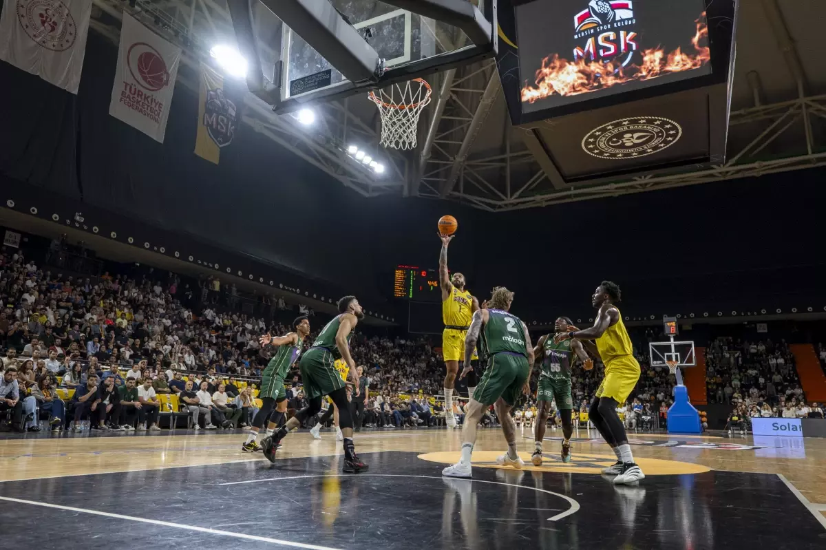 Mersin Spor, Unicaja Malaga'ya 100-77 Yenildi