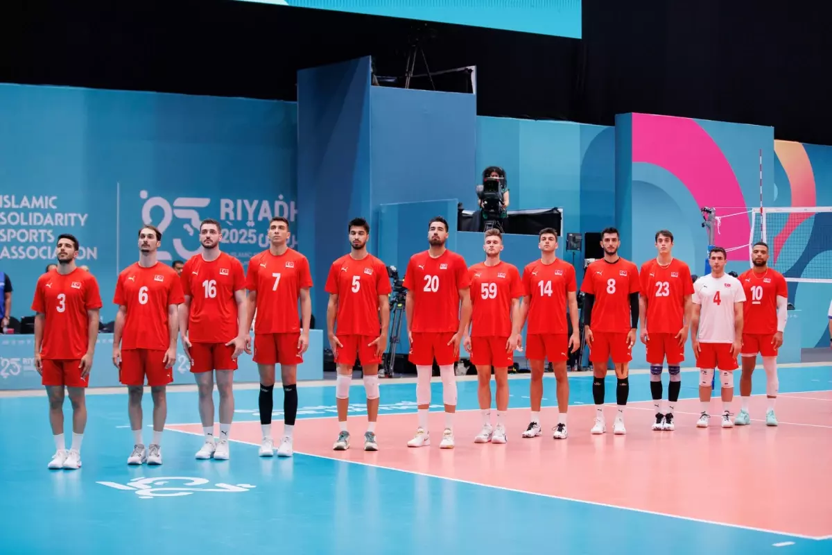 A Milli Voleybol Takımı Gümüş Madalya Kazandı