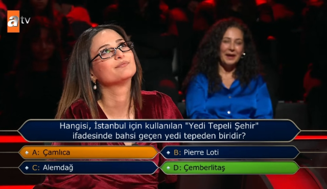 Hangisi, İstanbul için kullanılan 'Yedi Tepeli Şehir' ifadesinde bahsi geçen yedi tepeden biridir? Hangisi, İstanbul için kullanılan 'Yedi Tepeli Şehir' ifadesinde bahsi geçen yedi tepeden biridir?