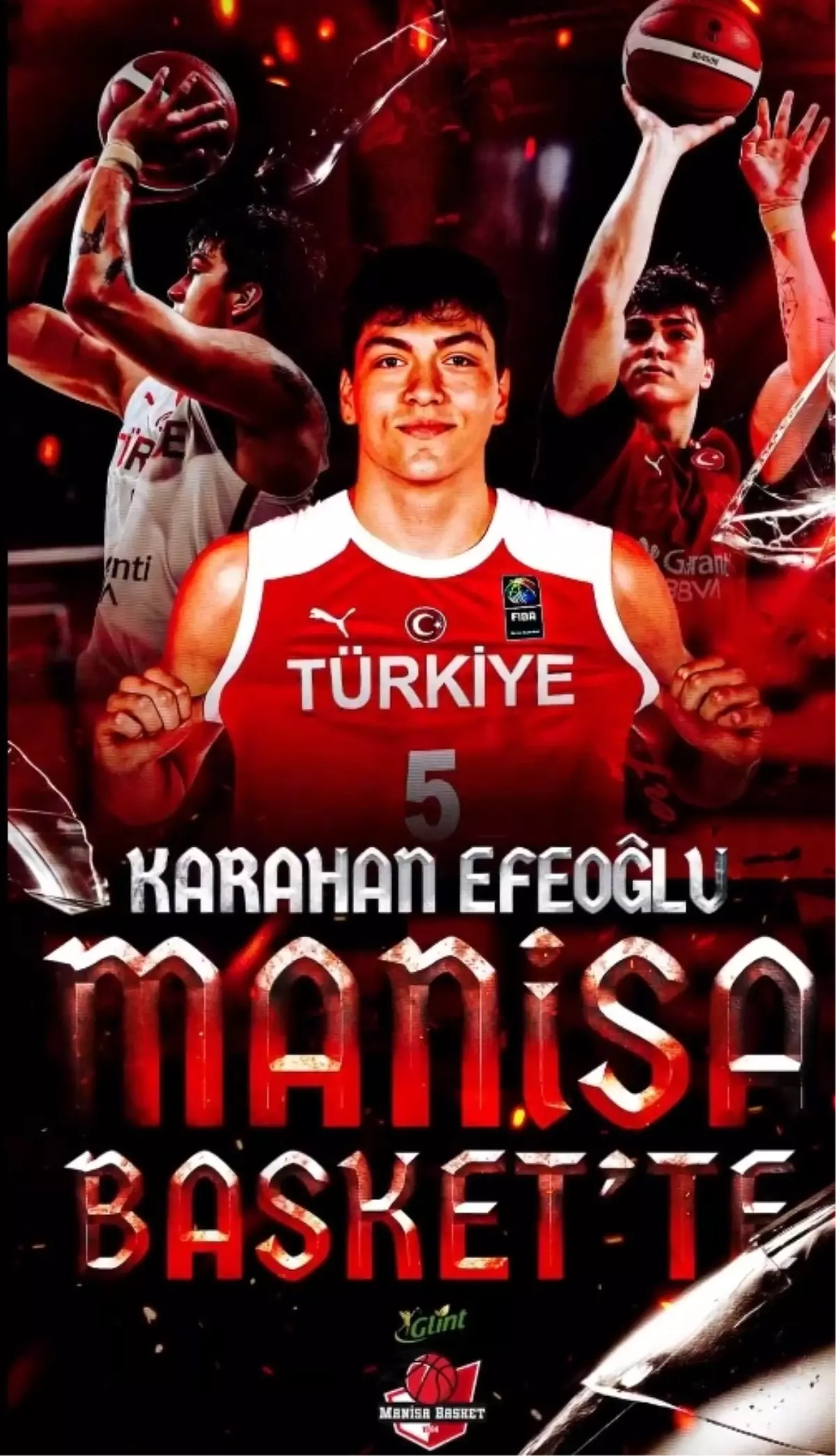 Manisa Basket, Tofaş'tan Genç Forvet Karahan Efeoğlu'nu Kiraladı