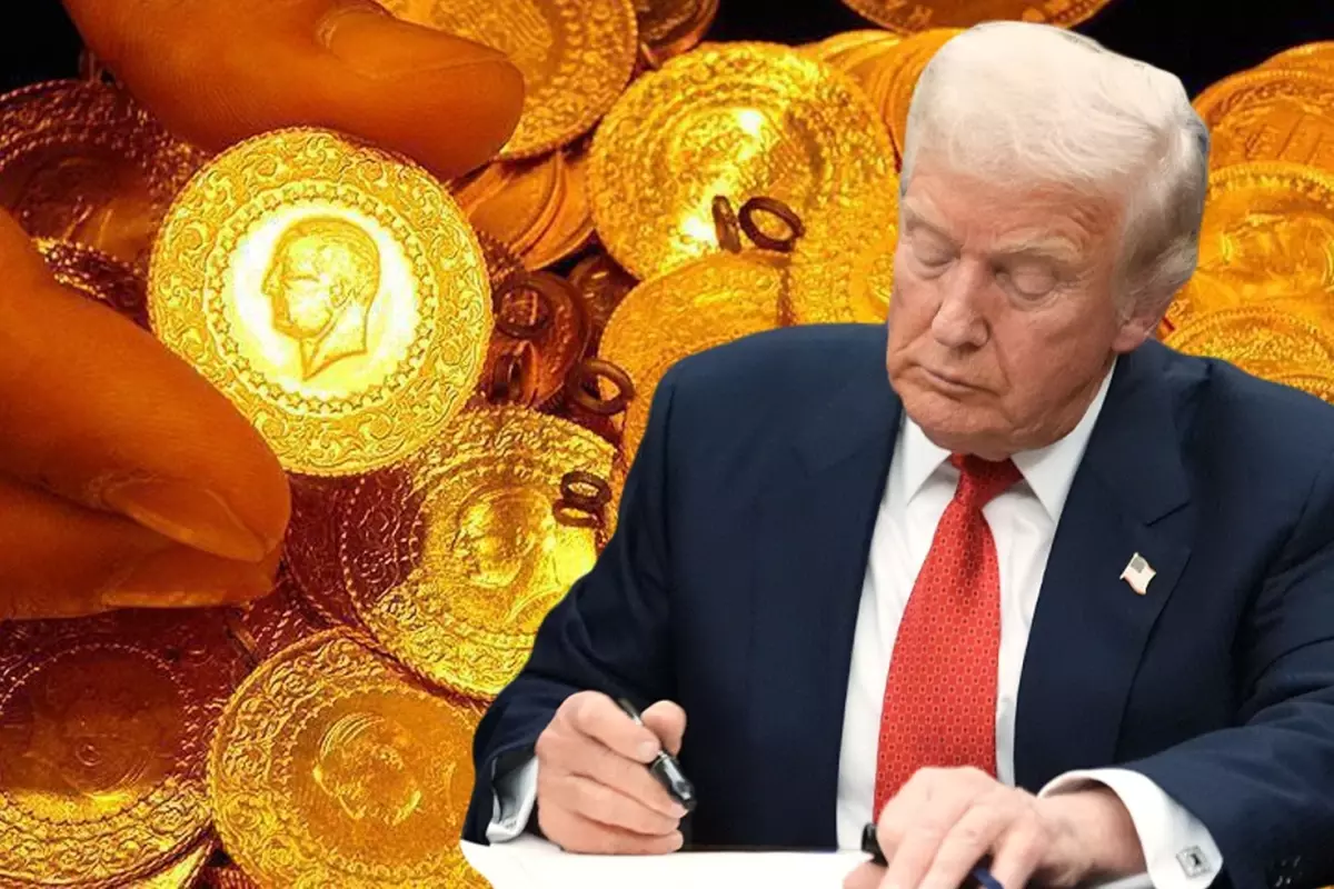 Trump imzaladı, altın fırladı! 3 haftanın zirvesinde