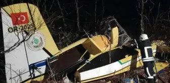 Yangın söndürme uçağı Hırvatistan'da düştü, pilot şehit oldu