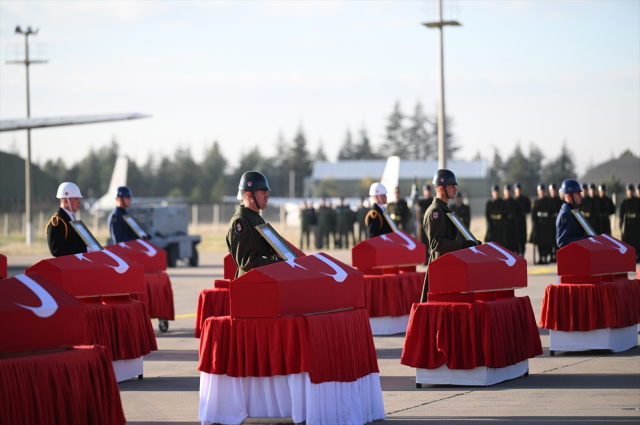 A ceremony was held at Mürted Command for our 20 martyrs