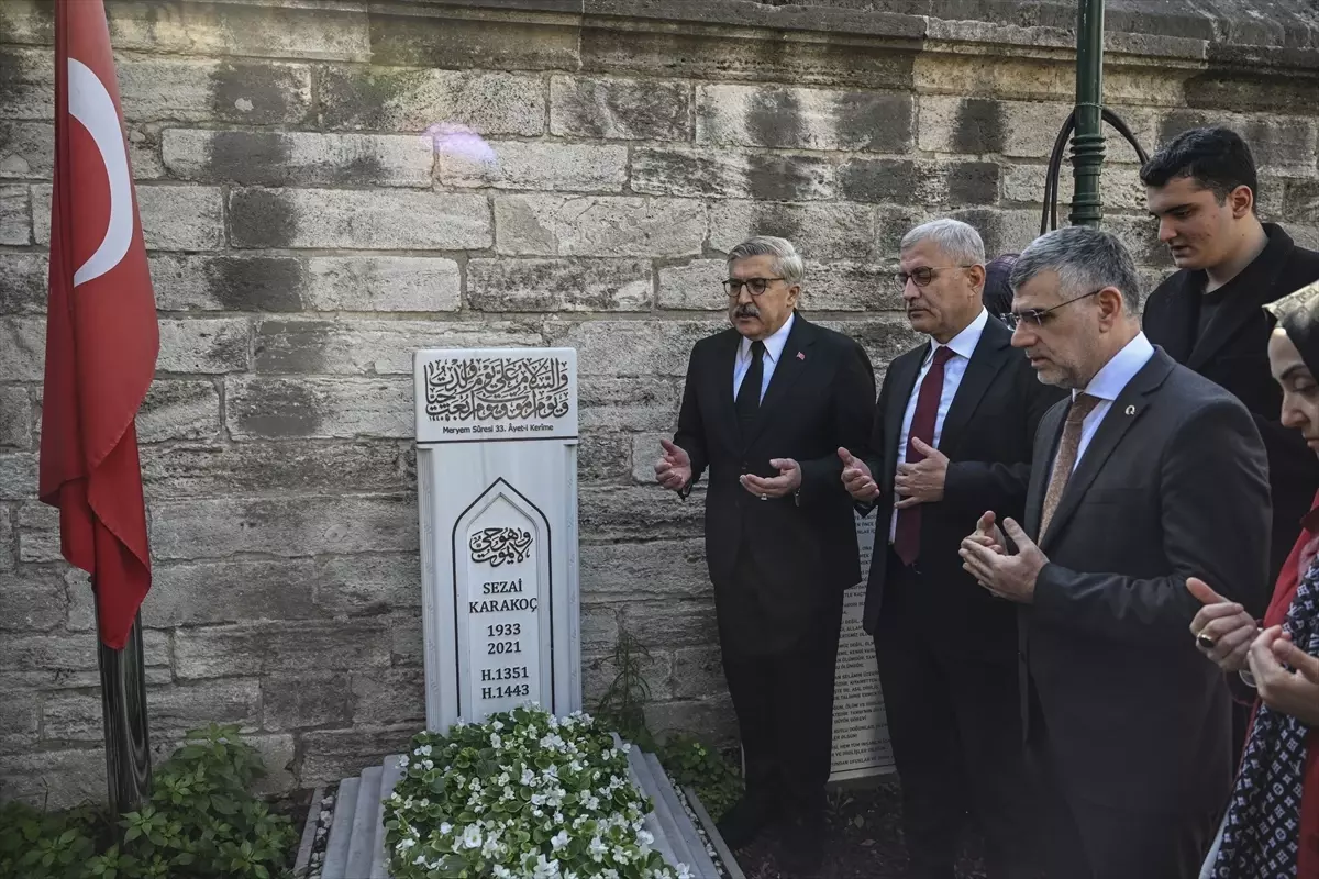 AK Parti Kültür ve Sanat Politikaları Başkanlığından Karakoç ile Varank'ın kabirlerine ziyaret