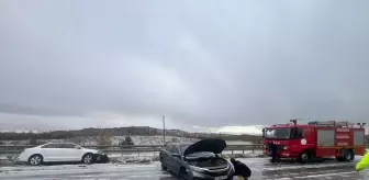 Çorum'da Dolu Yağışı Sebebiyle Kazalar: 10 Yaralı