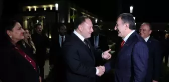 Cumhurbaşkanı Yardımcısı Yılmaz, KKTC Cumhuriyet Meclisi'nde düzenlenen resepsiyona katıldı