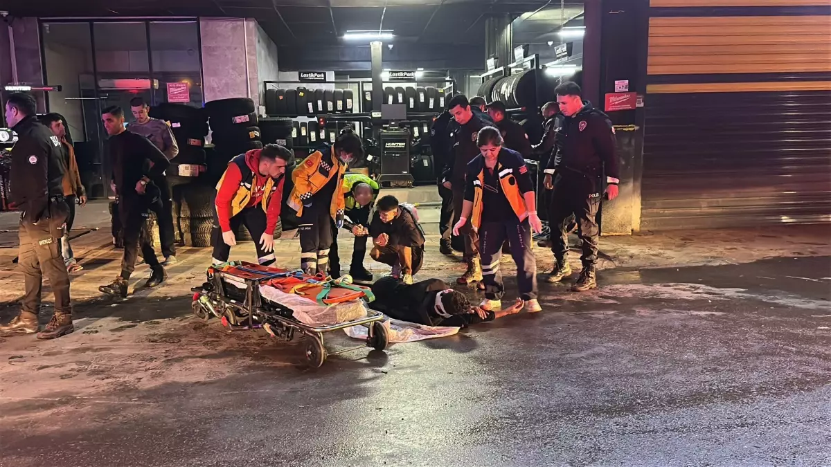 Edirne'de Dur İhtarına Uymayan Motosiklet Sürücüsü Kaza Yaptı