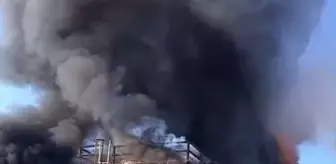Ödemiş'te Salça Fabrikası Yangını