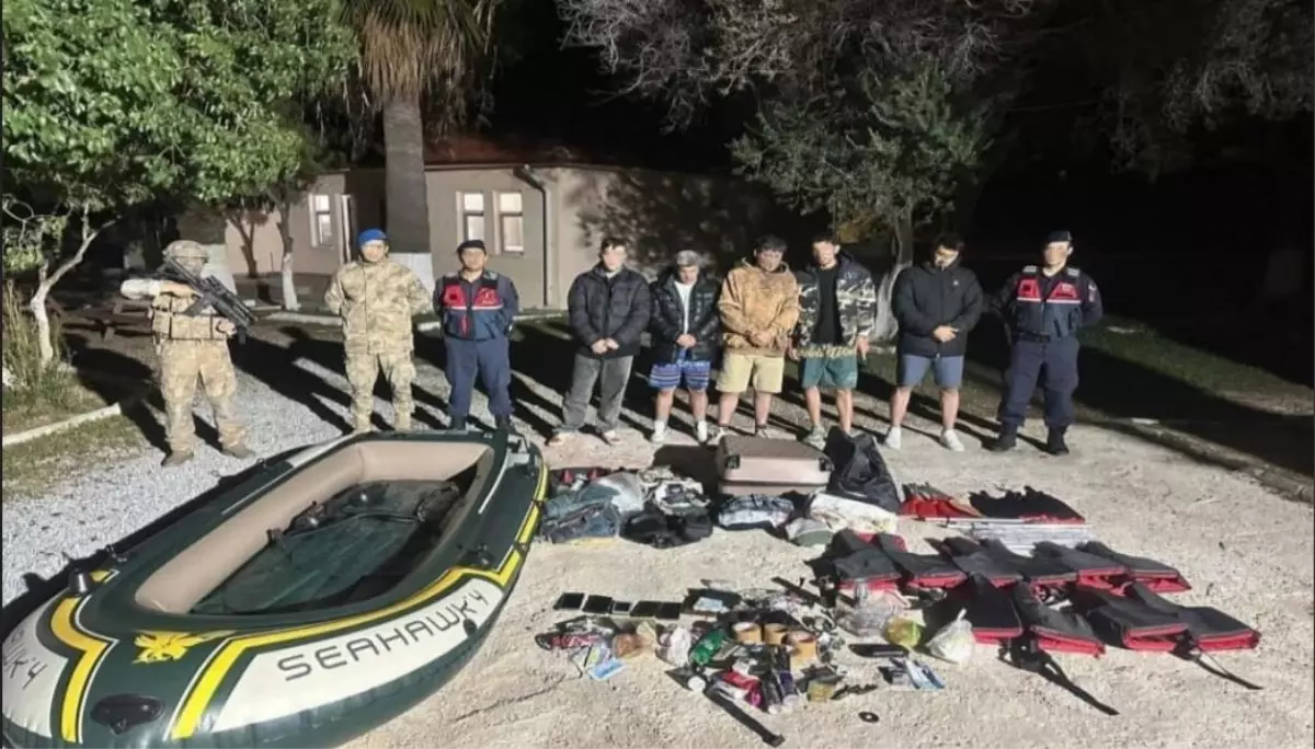 Kuşadası'nda Yasa Dışı Geçiş Hazırlığı Yapan 5 Kaçak Göçmen Yakalandı