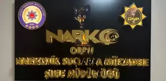Ordu'da Uyuşturucu Operasyonu: 25 Kilo Sentetik Uyuşturucu Ele Geçirildi