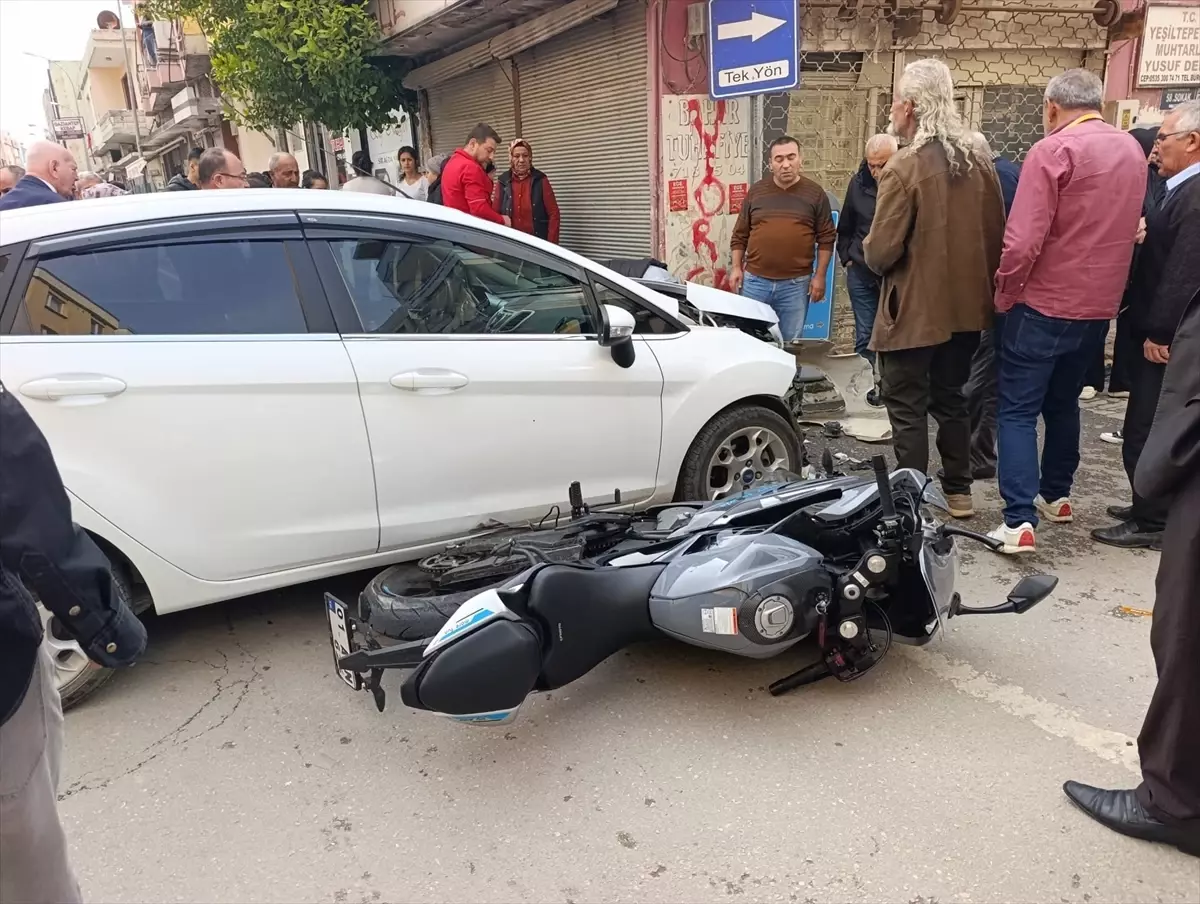 Osmaniye'de Motosiklet Kazası: Sürücü Ağır Yaralandı
