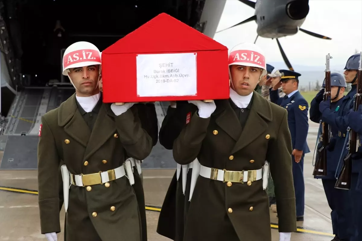 Şehit Kaplan ve İbbiği'nin cenazeleri Amasya'ya getirildi