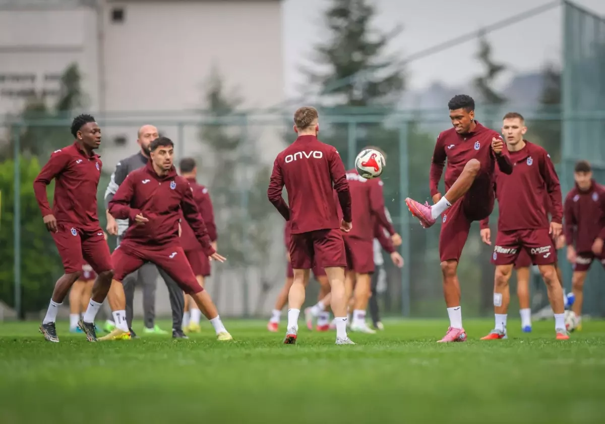 Trabzonspor Başakşehir Maçına Hazırlanıyor