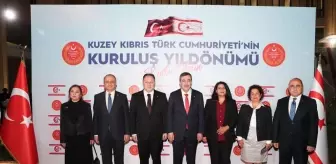 Cumhuriyet Meclisi Başkanı Öztürkler, KKTC Cumhuriyet Bayramı nedeniyle resepsiyon düzenledi