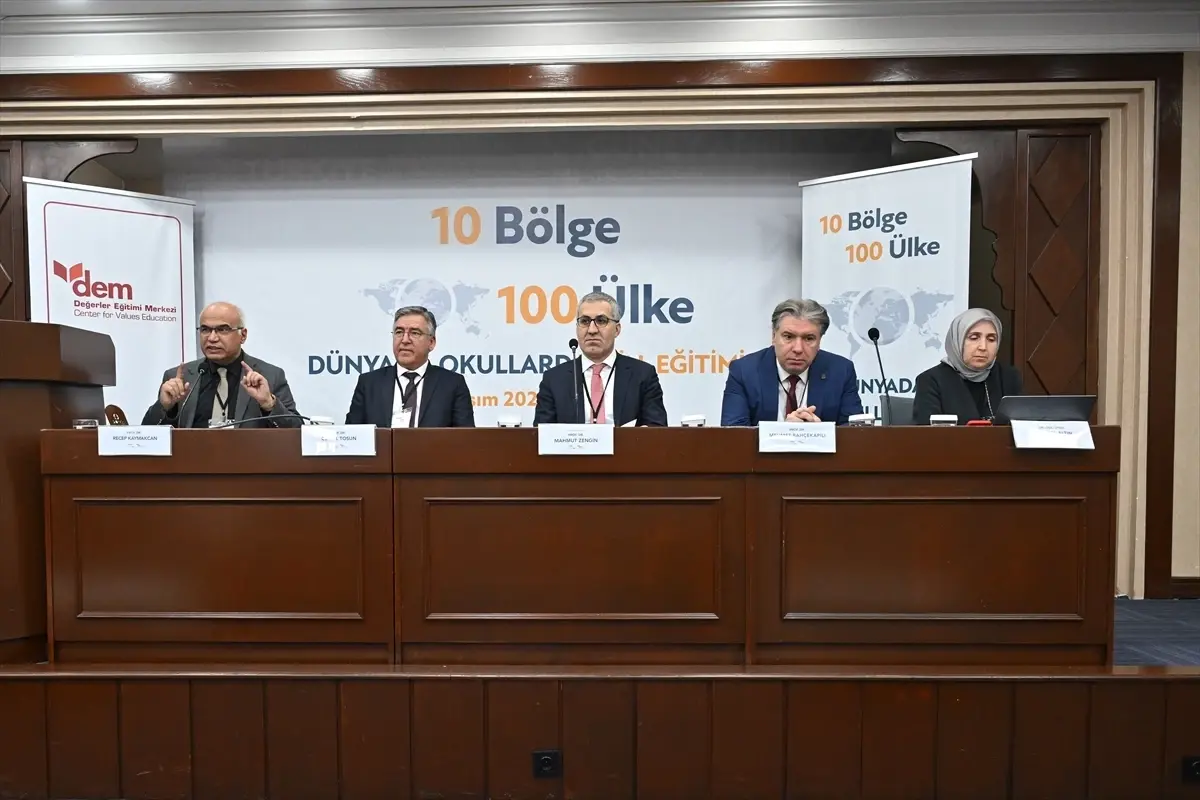 Dünyada Okullarda Din Eğitimi Literatürü Tanıtıldı