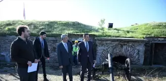 Edirne'deki tarihi Kıyık Tabya'da restorasyon çalışmaları başladı