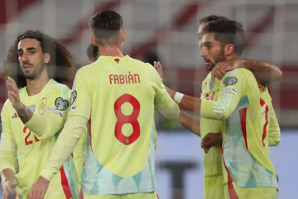 İspanya yine gol yemedi, Gürcistan'a fark attı