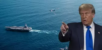 Karayipler'de savaşın ayak sesleri! ABD filosuna savaş uçağı eşlik etti