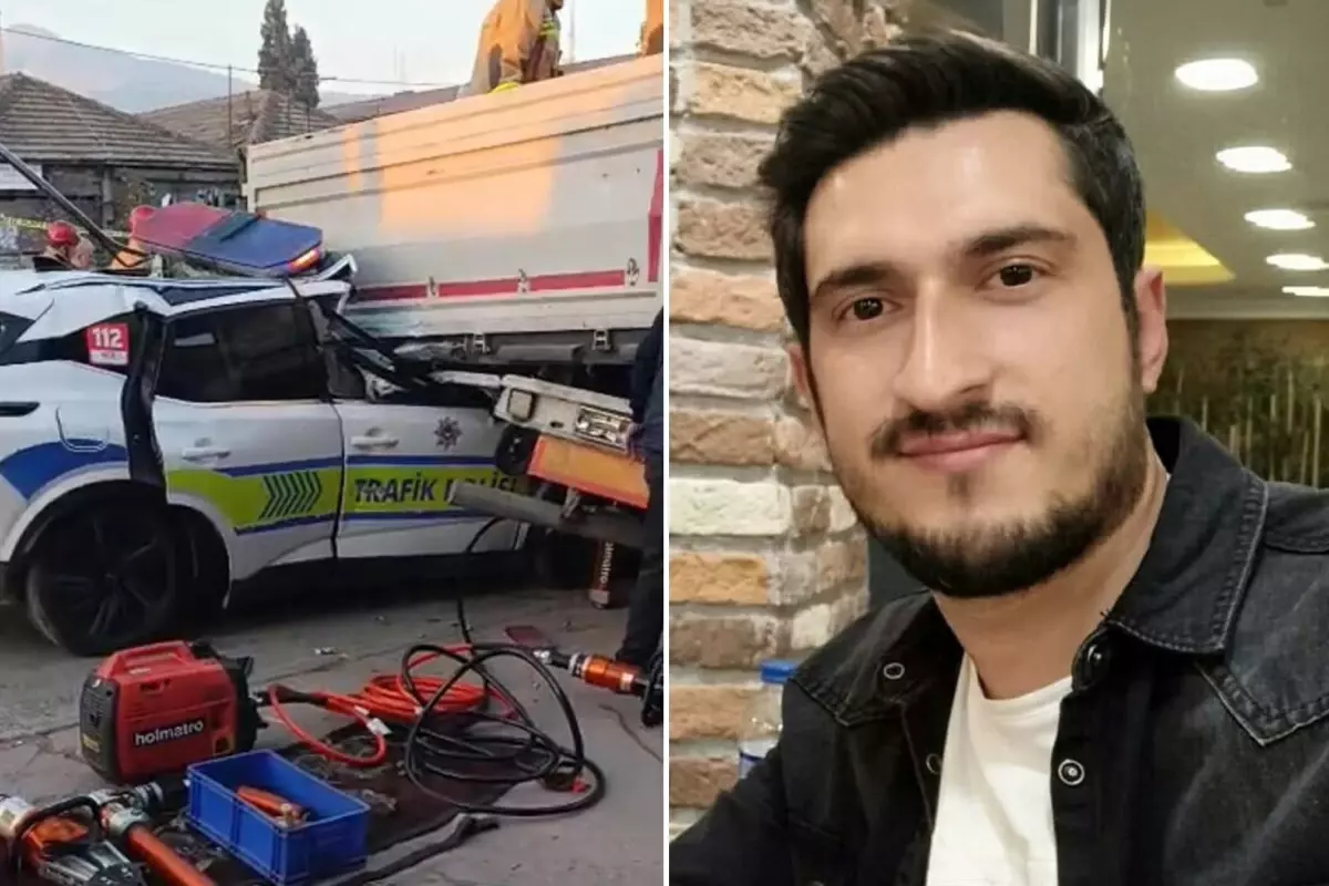 Kazada şehit olan polisin kimliği belli oldu