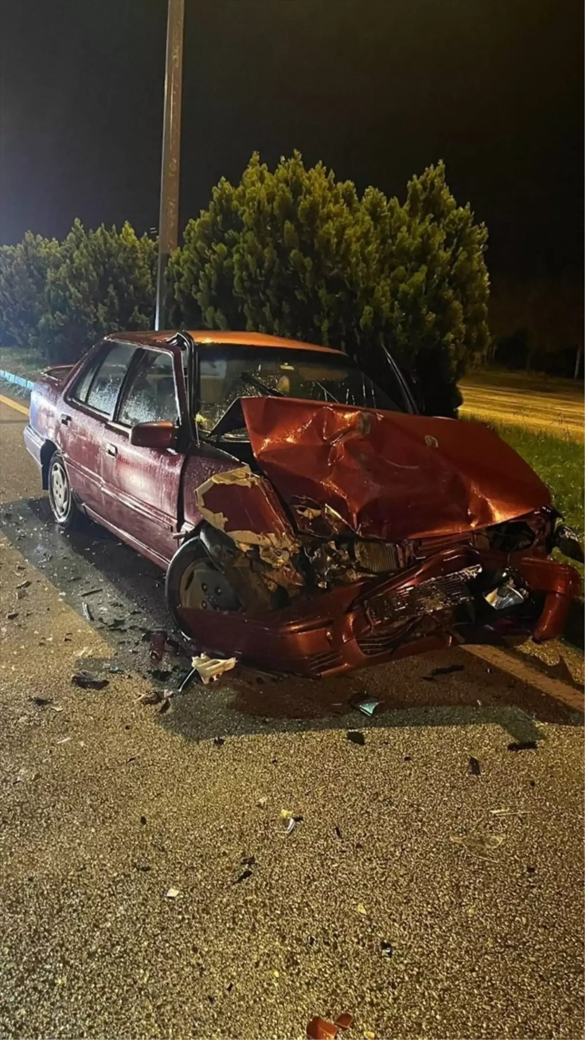 Samsun'da Sağanak Yağışla 6 Araçlı Trafik Kazası: 7 Yaralı