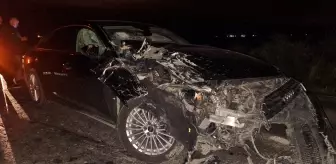 Bafra'da Zincirleme Trafik Kazası: İki Yaralı