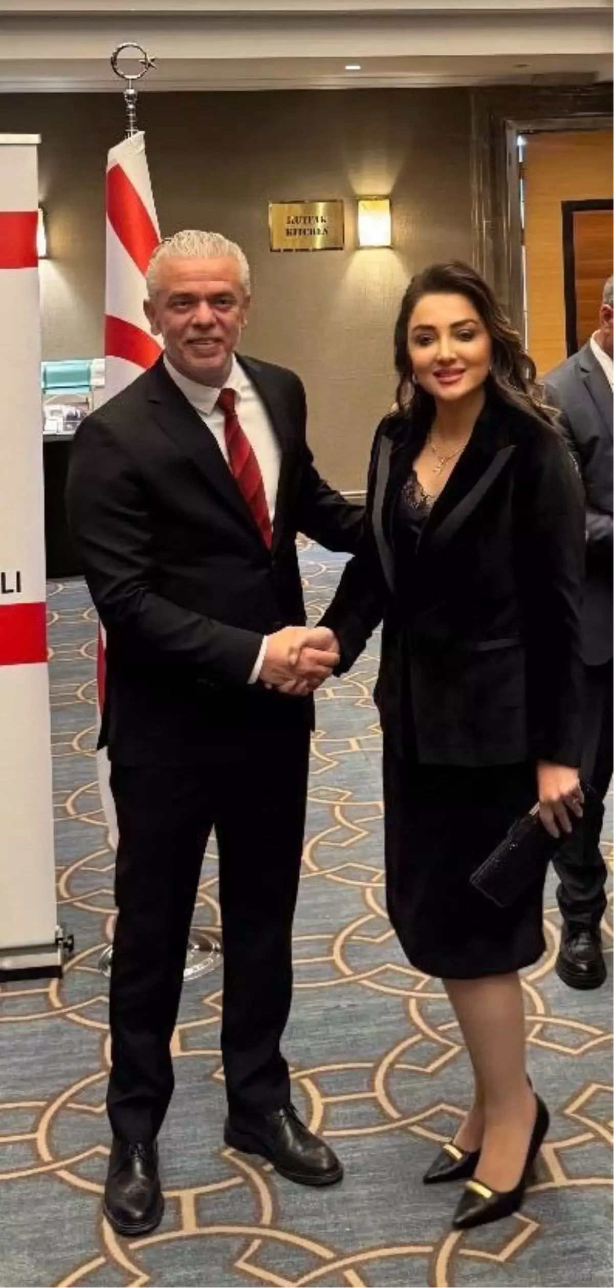 KKTC'nin 42. Yıl Dönümü Resepsiyonuna ULUSKON Başkanı Katıldı