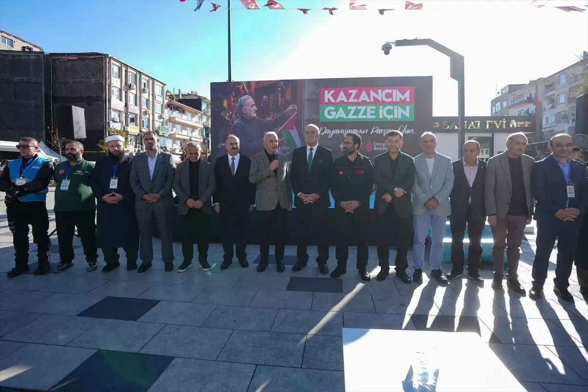 Kazancım Gazze İçin Kampanyası Tanıtıldı
