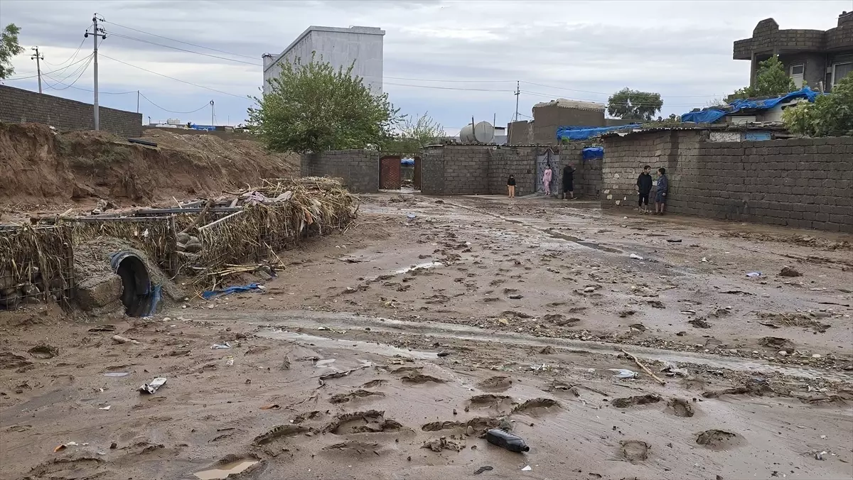 Irak'ın Kuzeyinde Yağmur Sevinci