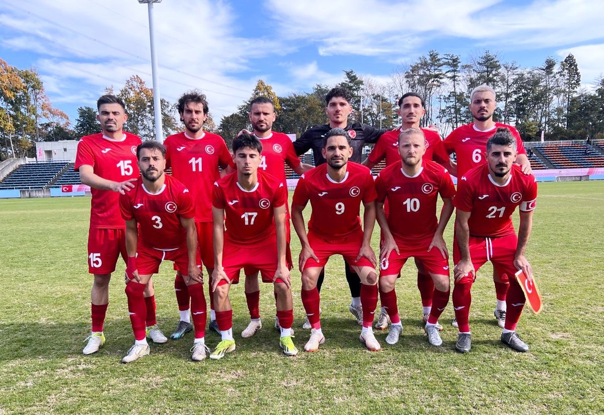 Türkiye İşitme Engelliler Futbol Takımı Çeyrek Finale Yükseldi