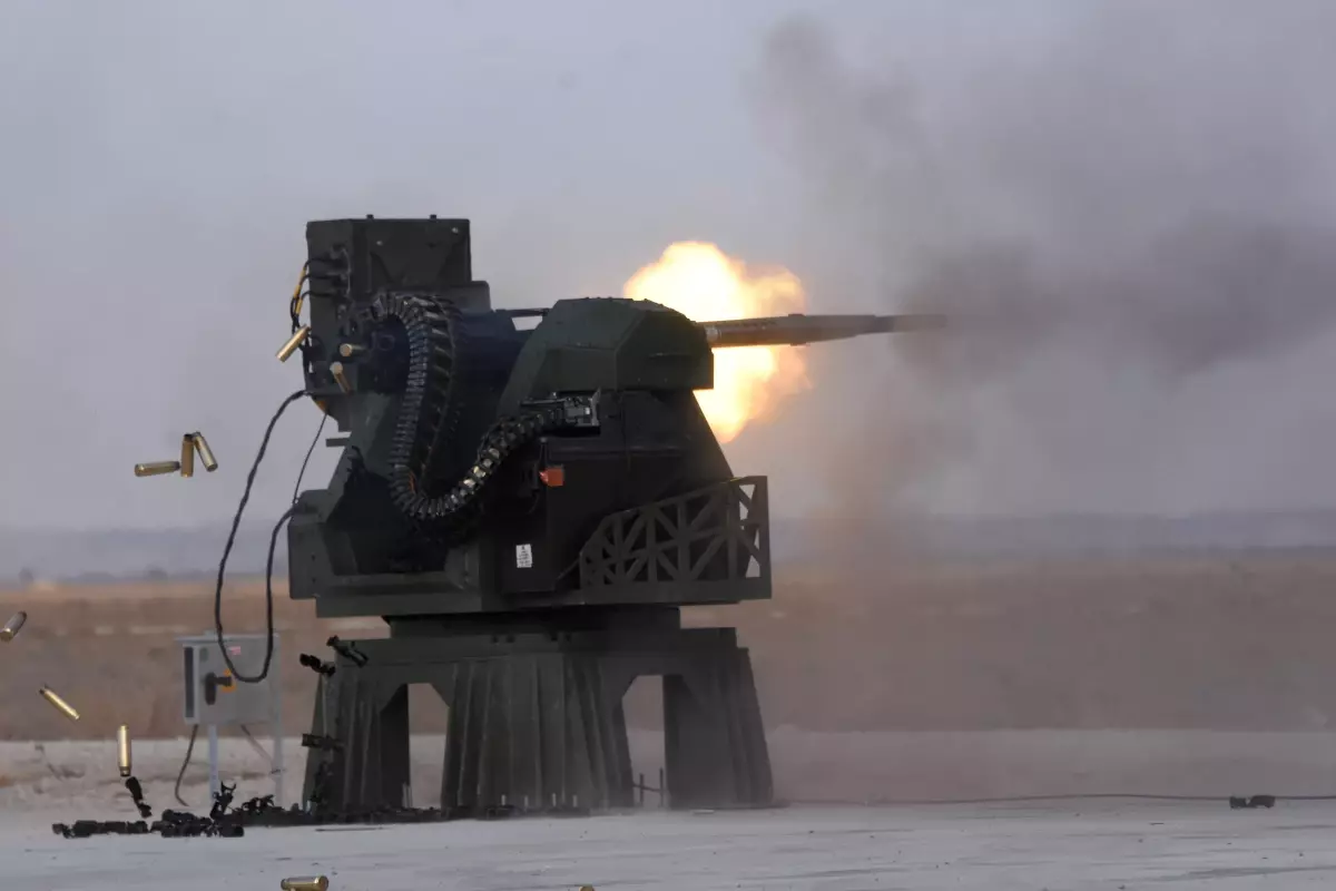 MKE, Yerli Tolga Yakın Hava Savunma Sistemi'ni Başarıyla Test Etti