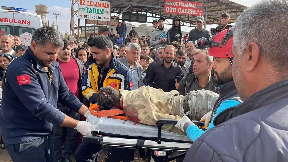Şanlıurfa'da İnşaatta Göçük: 5 İşçi Yaralandı