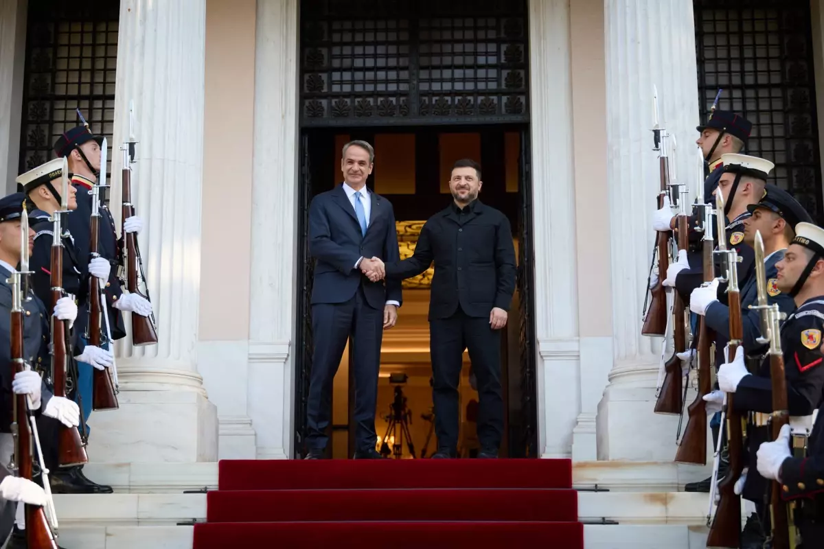 Zelenskiy ve Miçotakis'ten Enerji Anlaşması