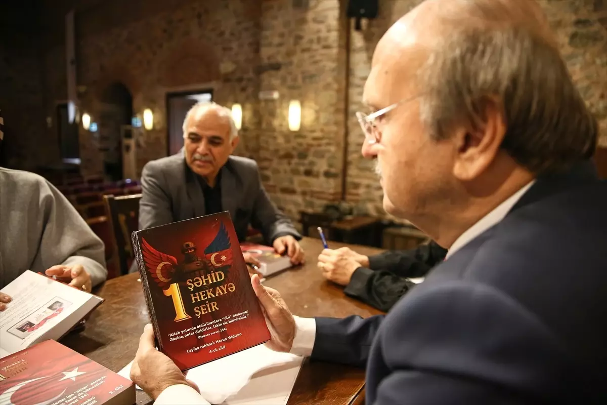 "1 Şehit, 1 Öykü, 1 Şiir" kitabının dördüncü cildinde Azerbaycan şehitlerine yer verildi