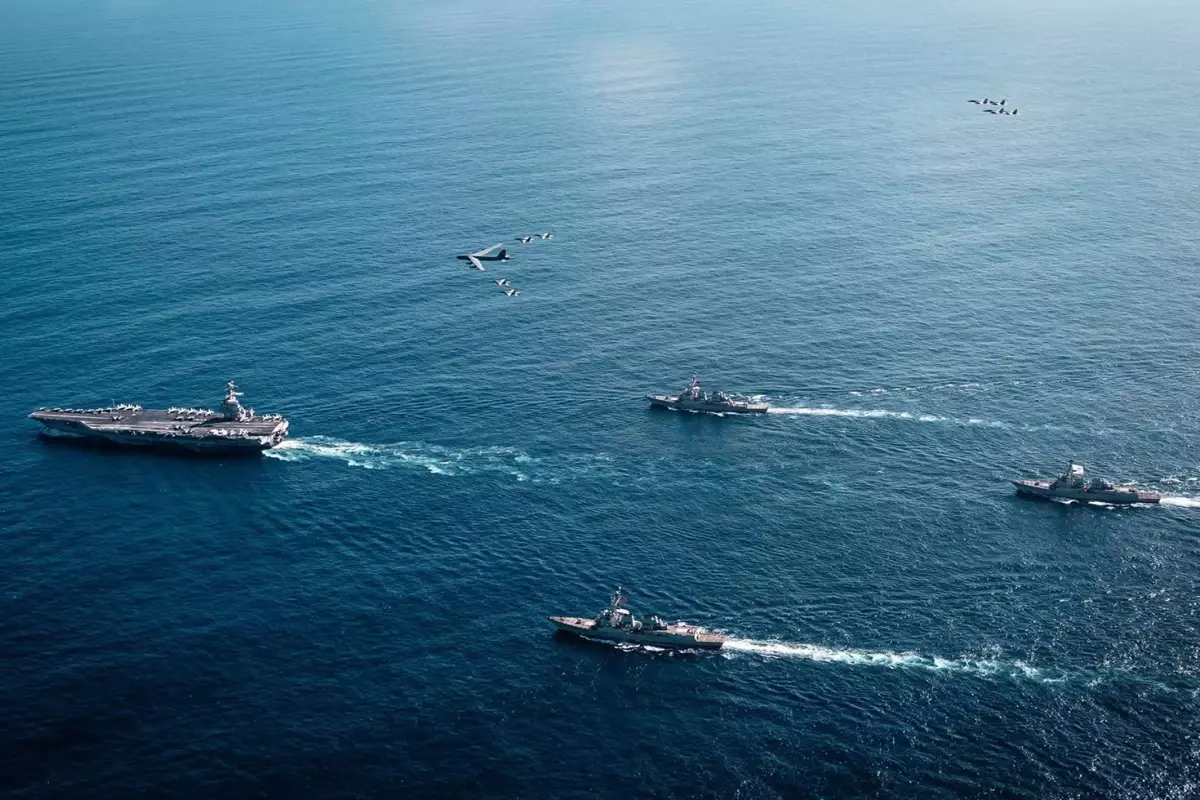 ABD'nin en gelişmiş uçak gemisi Karayip Denizi'ne ulaştı