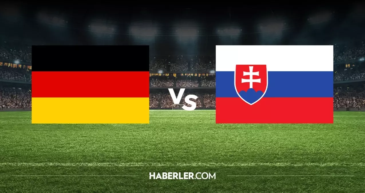 Almanya Slovakya hangi kanalda? Almanya Slovakya maçını hangi kanal veriyor, nerede izlenir?