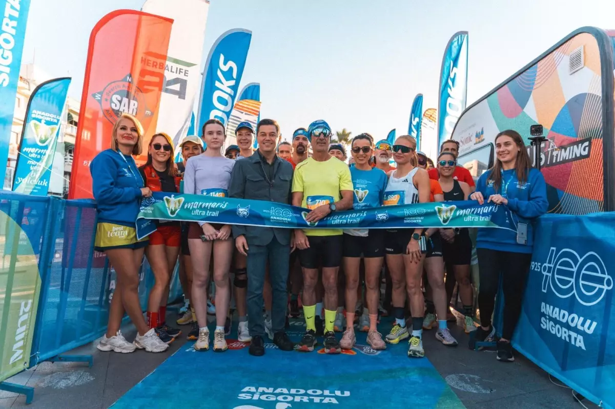 Anadolu Sigorta Marmaris Ultra Trail'de Rekor Katılım ve Nefes Kesen Mücadele