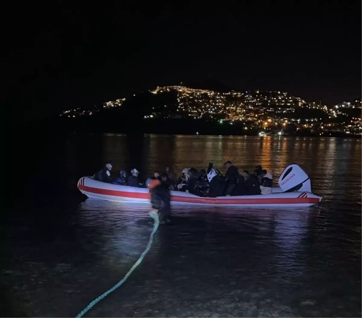 Bodrum'da 30 Kaçak Göçmen Yakalandı
